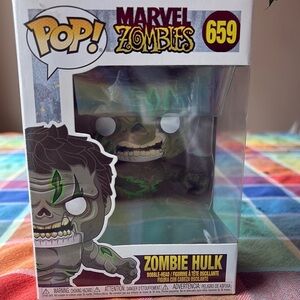 🔥 Marvel Zombies HulkBobble Head  Pop! Vinyl Figure - Green and Black🔥 NWT 🔥